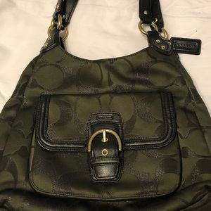 Coach shoulder bag, 3 compartments